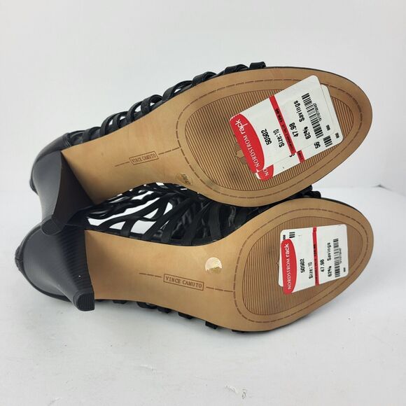 Vince Camuto Alaizah Braided Caged Woman's Sandal Back Size 10 US 42 EU - Picture 15 of 16